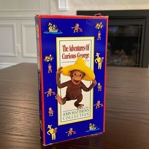 Vintage 1982 The Adventures of Curious George Running Time Approx: 30 mins VHS